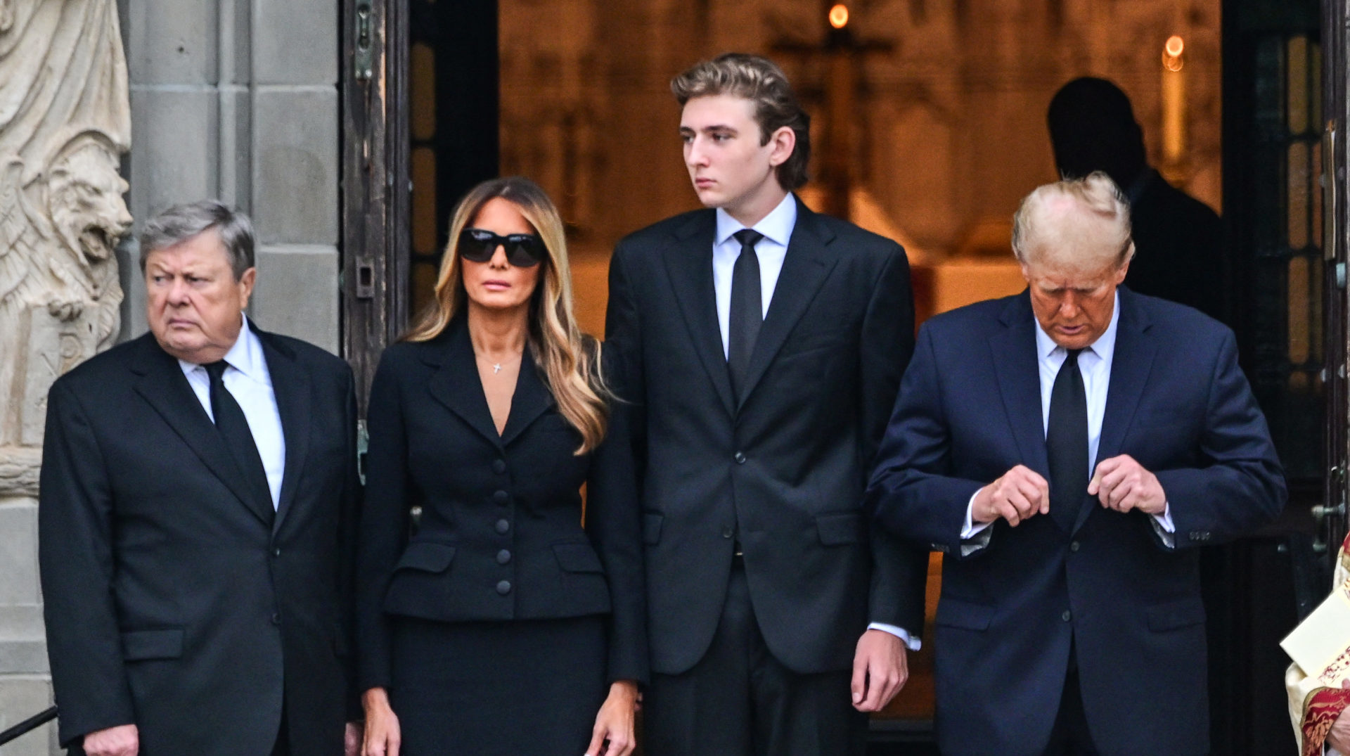 Donald Trump’s mother-in-law is to ‘blame’ for son Barron’s height