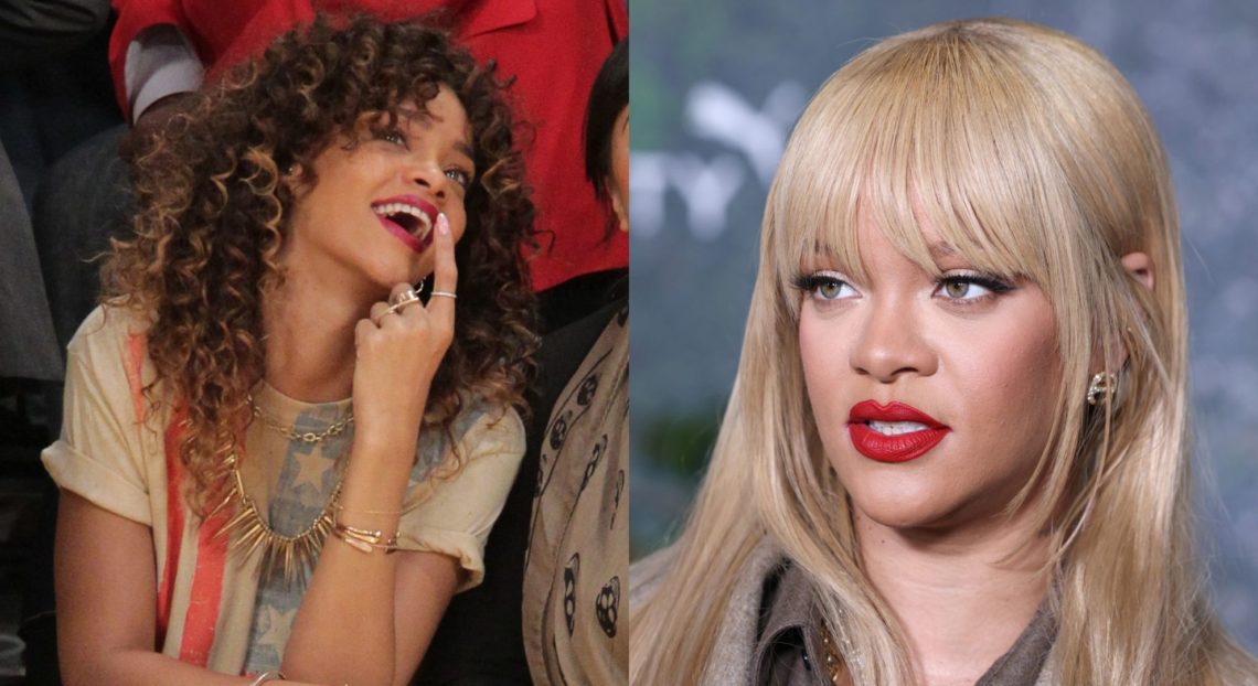 Rihanna 'dresses up as a bush' in a look that's 'so weird' even she can