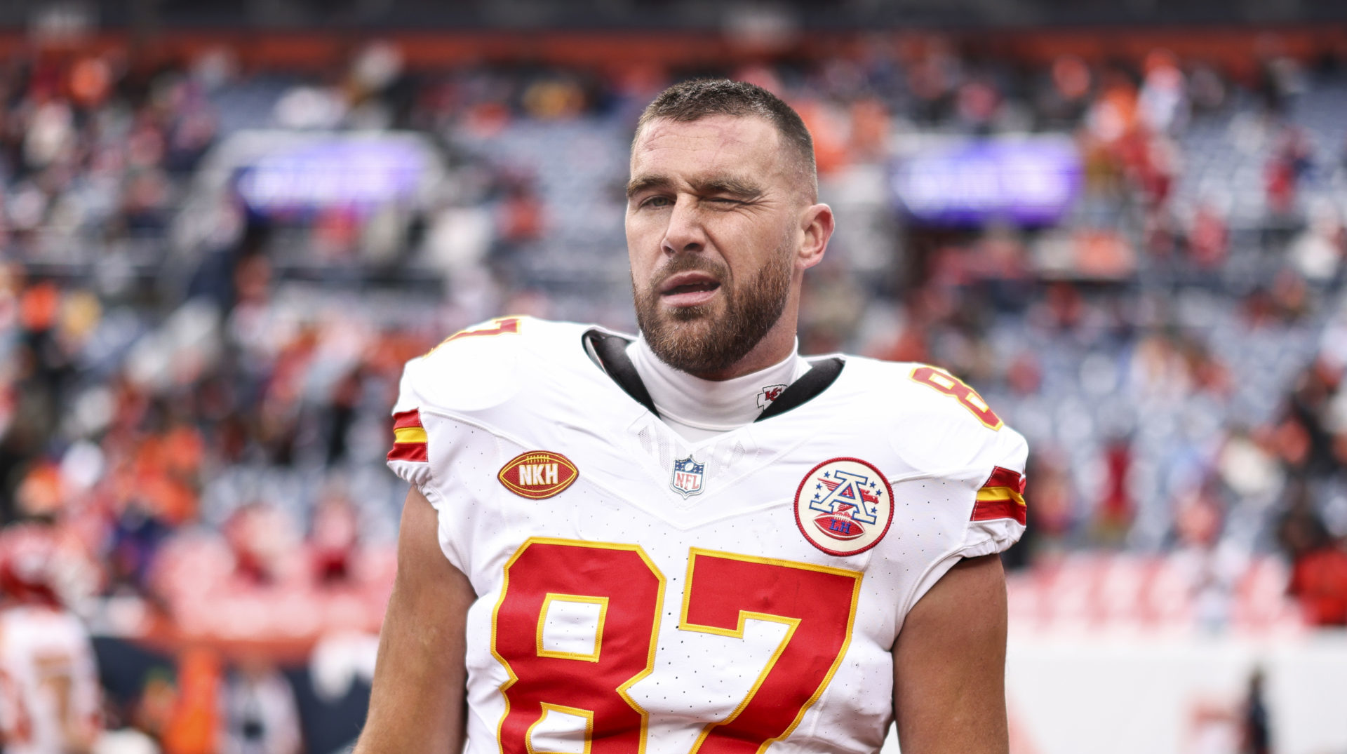 Taylor Swift fans can get their own Travis Kelce with lifesize cardboard cutout Celebrity Tidbit